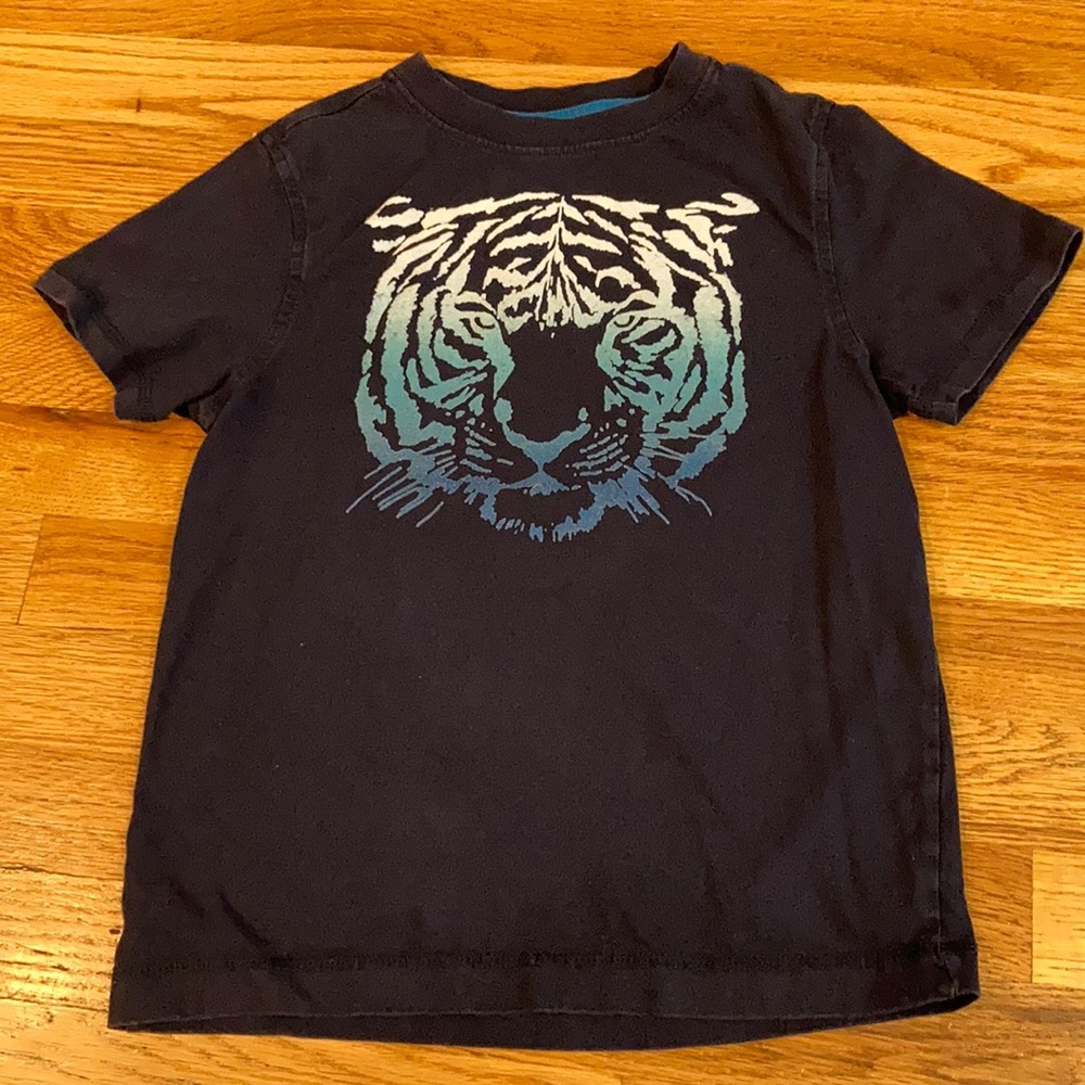 Gymboree Ombré Tiger Silkscreened Tee